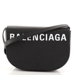 Balenciaga Logo Ville Day Bag Leather Small