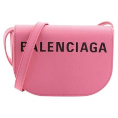 Balenciaga Logo Ville Day Bag Leather XS