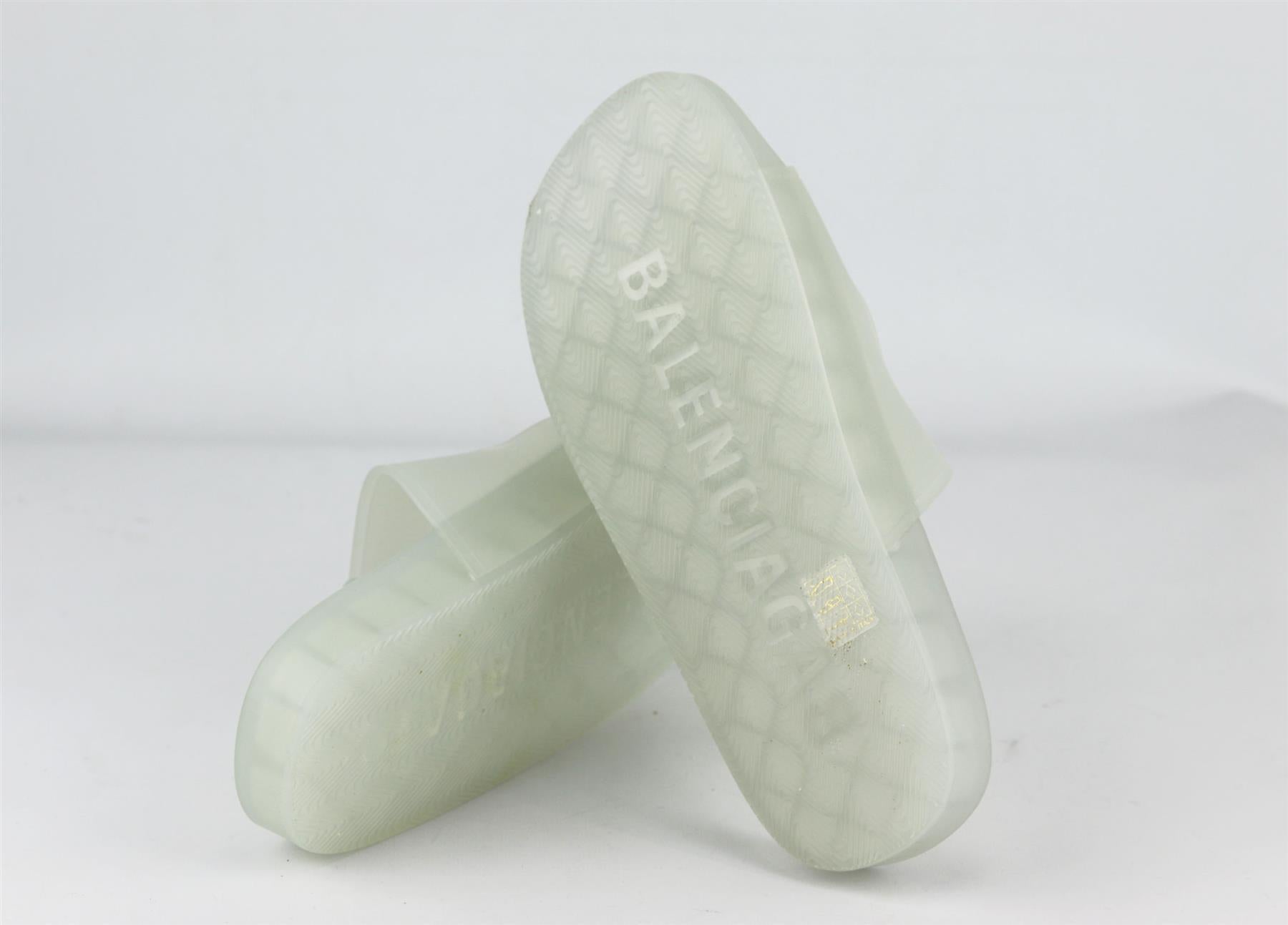 Balenciaga Mallorca Rubber Slides In Excellent Condition In London, GB