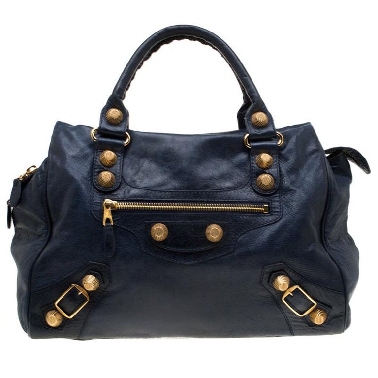 Balenciaga Marine Leather Giant 21 Midday Bag For Sale at 1stDibs ...
