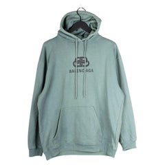 Balenciaga Uomo felpa con cappuccio, taglia L, S1337