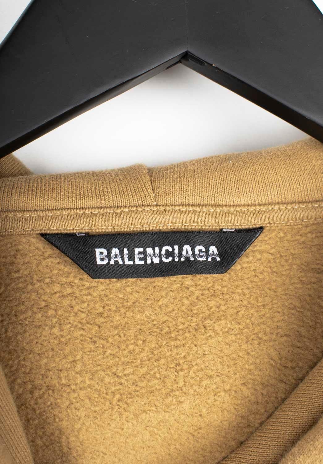 Balenciaga Men Hoodie Oversized Logo Jumper Size M, S1503 im Angebot 2