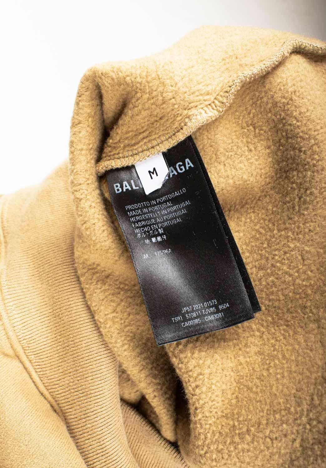 Balenciaga Men Hoodie Oversized Logo Jumper Size M, S1503 im Angebot 3