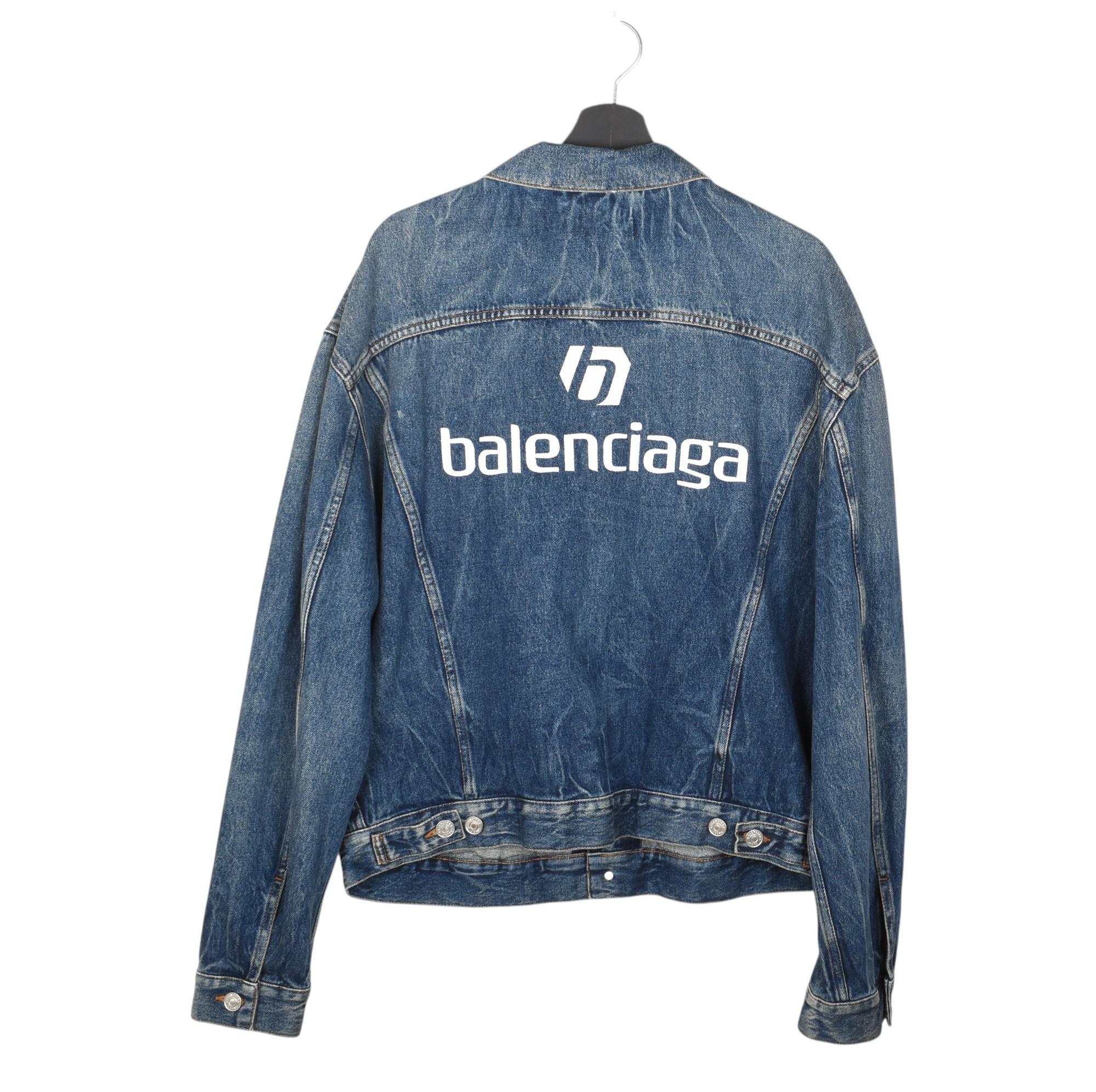 Chaqueta Balenciaga Hombre  Denim Talla 44/XLarge, S1449 en Excelente estado para la venta en Kaunas, LT