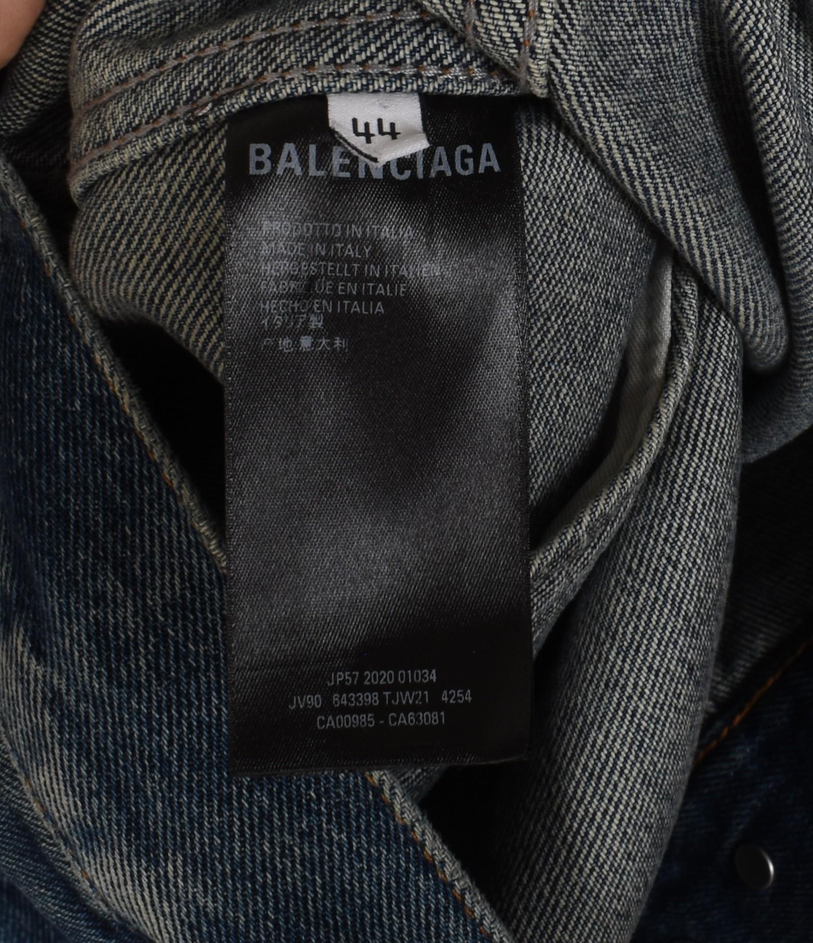 Chaqueta Balenciaga Hombre  Denim Talla 44/XLarge, S1449 en venta 2