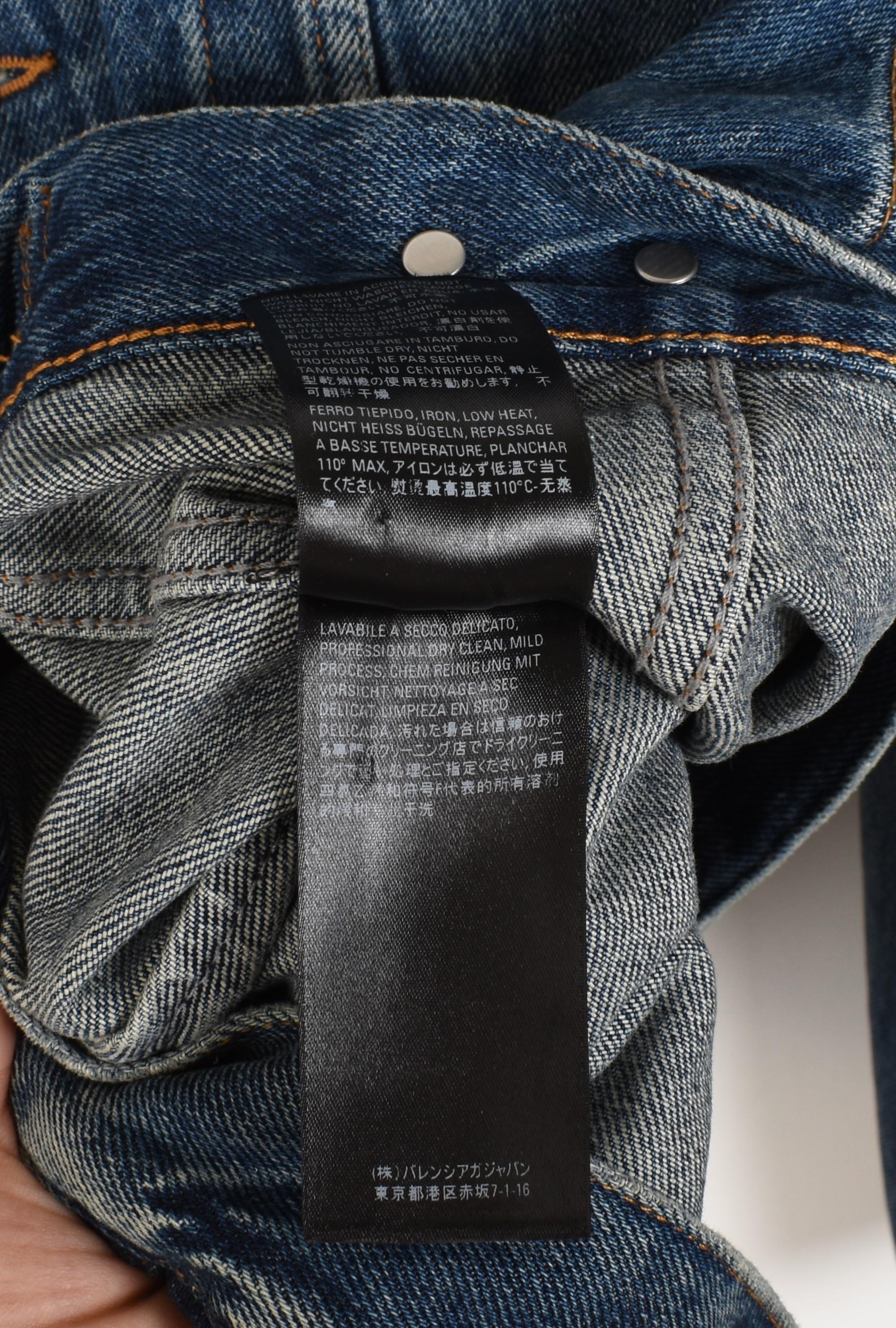 Chaqueta Balenciaga Hombre  Denim Talla 44/XLarge, S1449 en venta 4