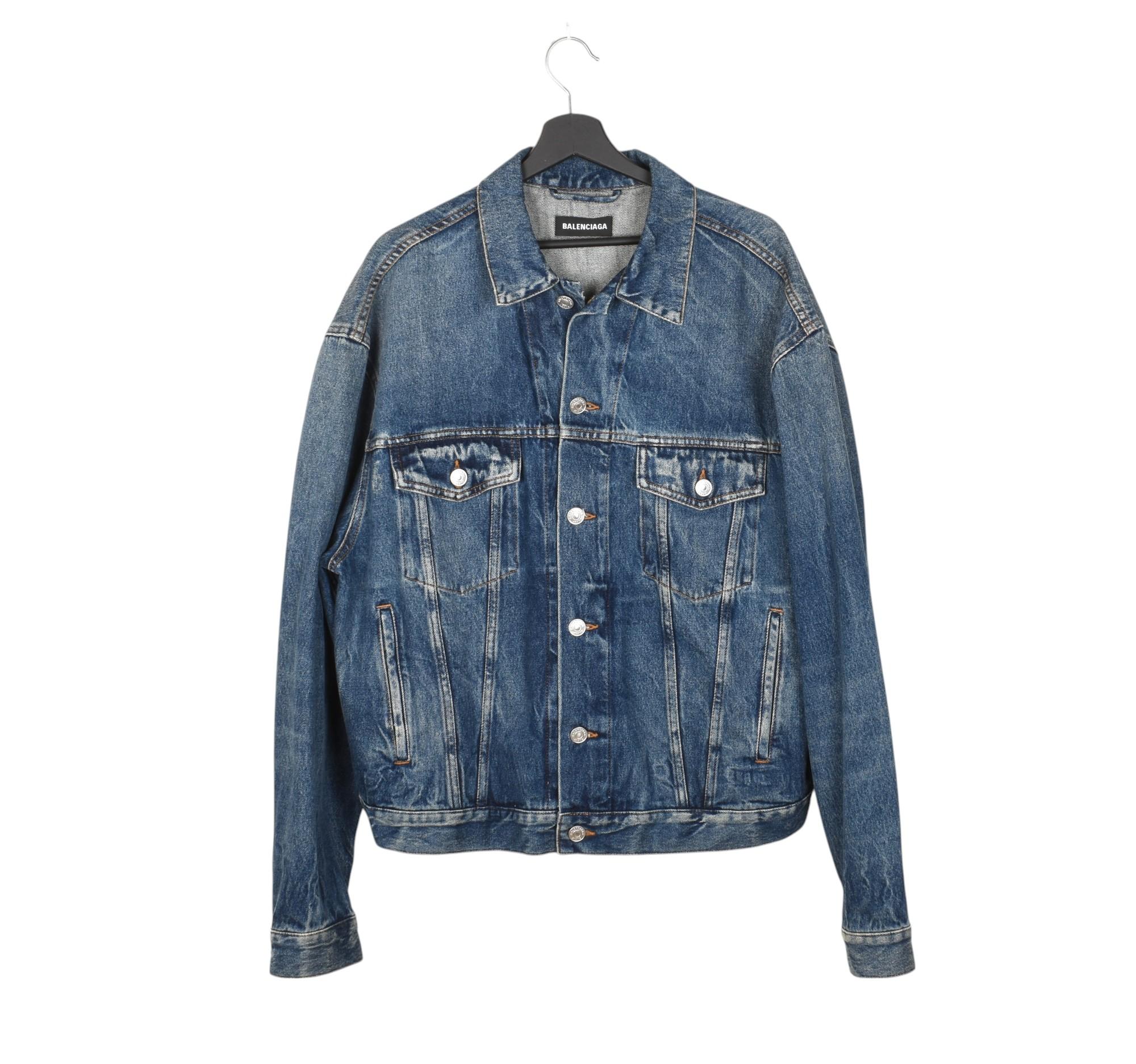 Chaqueta Balenciaga Hombre  Denim Talla 44/XLarge, S1449 en venta