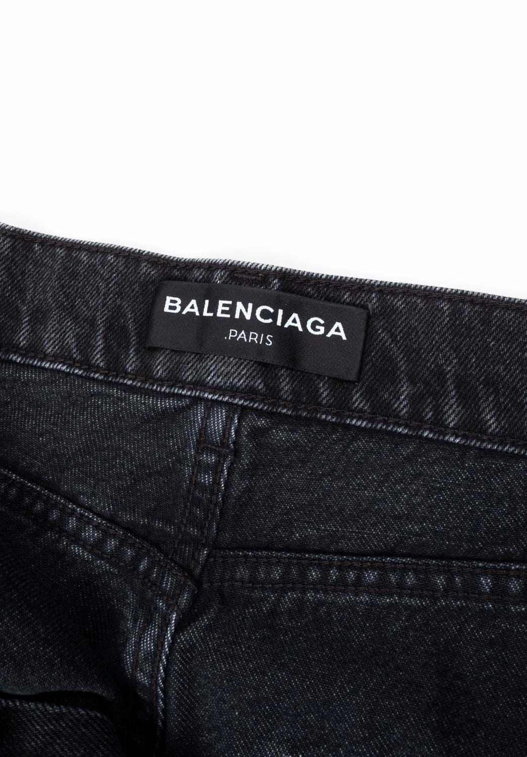 Balenciaga - Jean à rayures rouges, taille 30 médium Pour hommes en vente