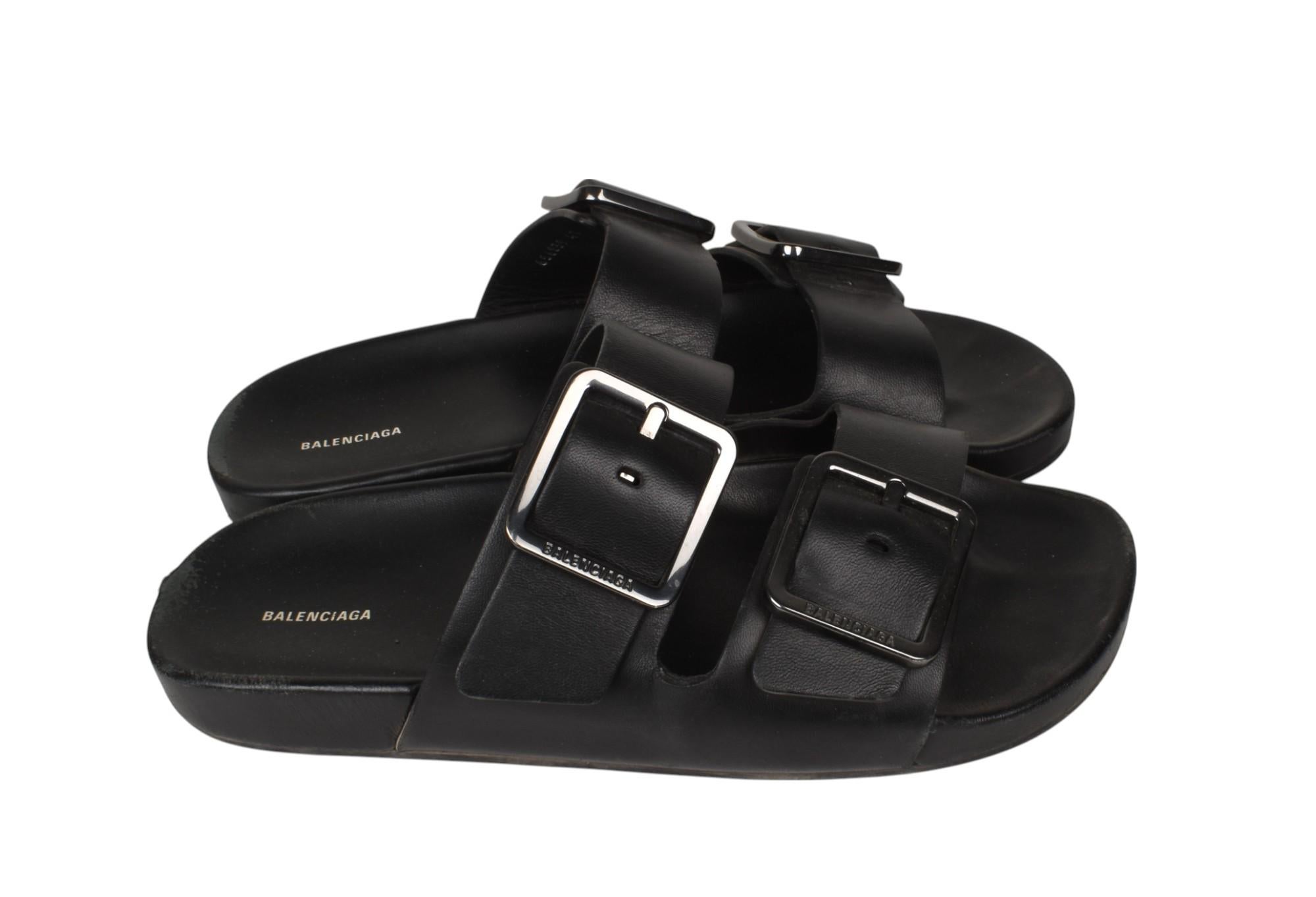 De los hombres Balenciaga Zapatillas Hombre Zapatos Verano Piel Talla EUR41, UK 6 ½, USA 7 1/2 en venta