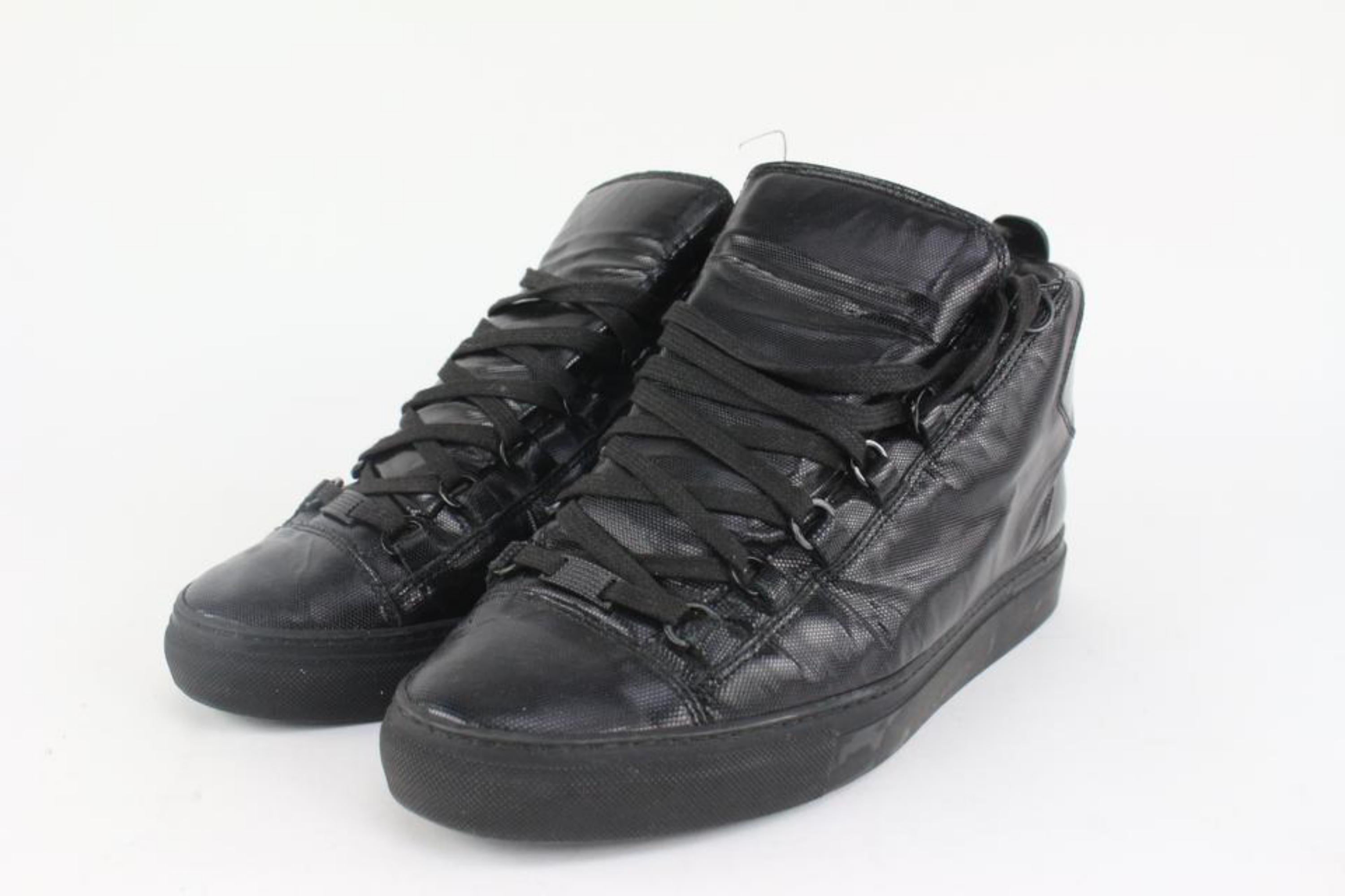 Balenciaga Men's 41 Black Arena Sneaker 126ba6 For Sale 8