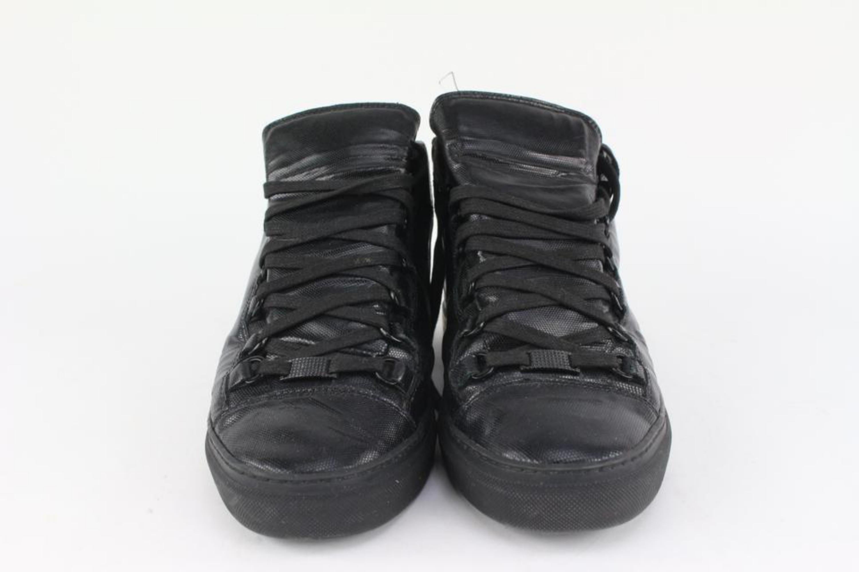 Balenciaga Men's 41 Black Arena Sneaker 126ba6 For Sale 3
