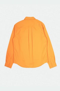 Balenciaga Herrenhemd aus Baumwolle in Orange, Größe 42 M/L, Italien