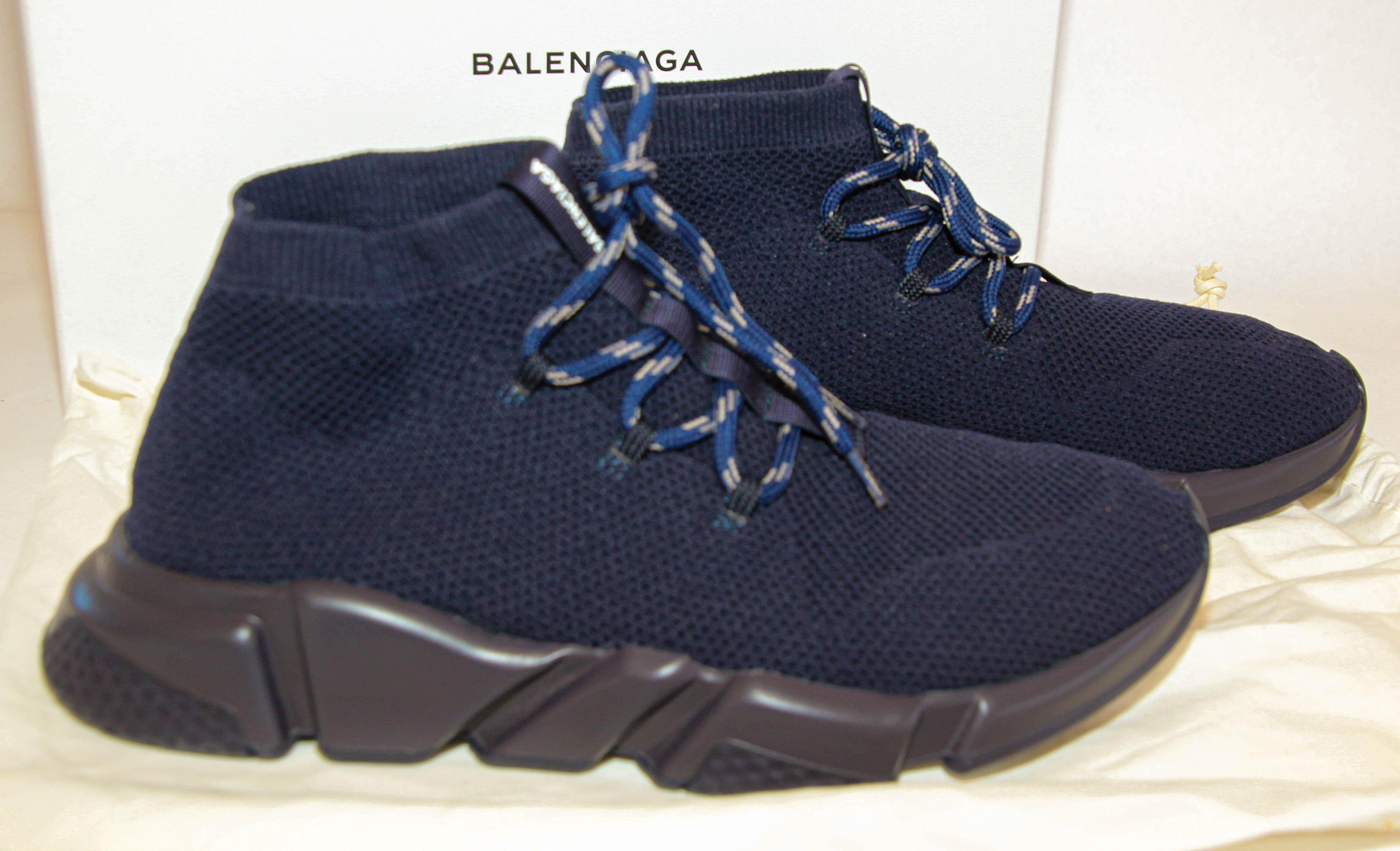 Balenciaga Men's Speed Mesh Sneakers Size 42 For Sale 2