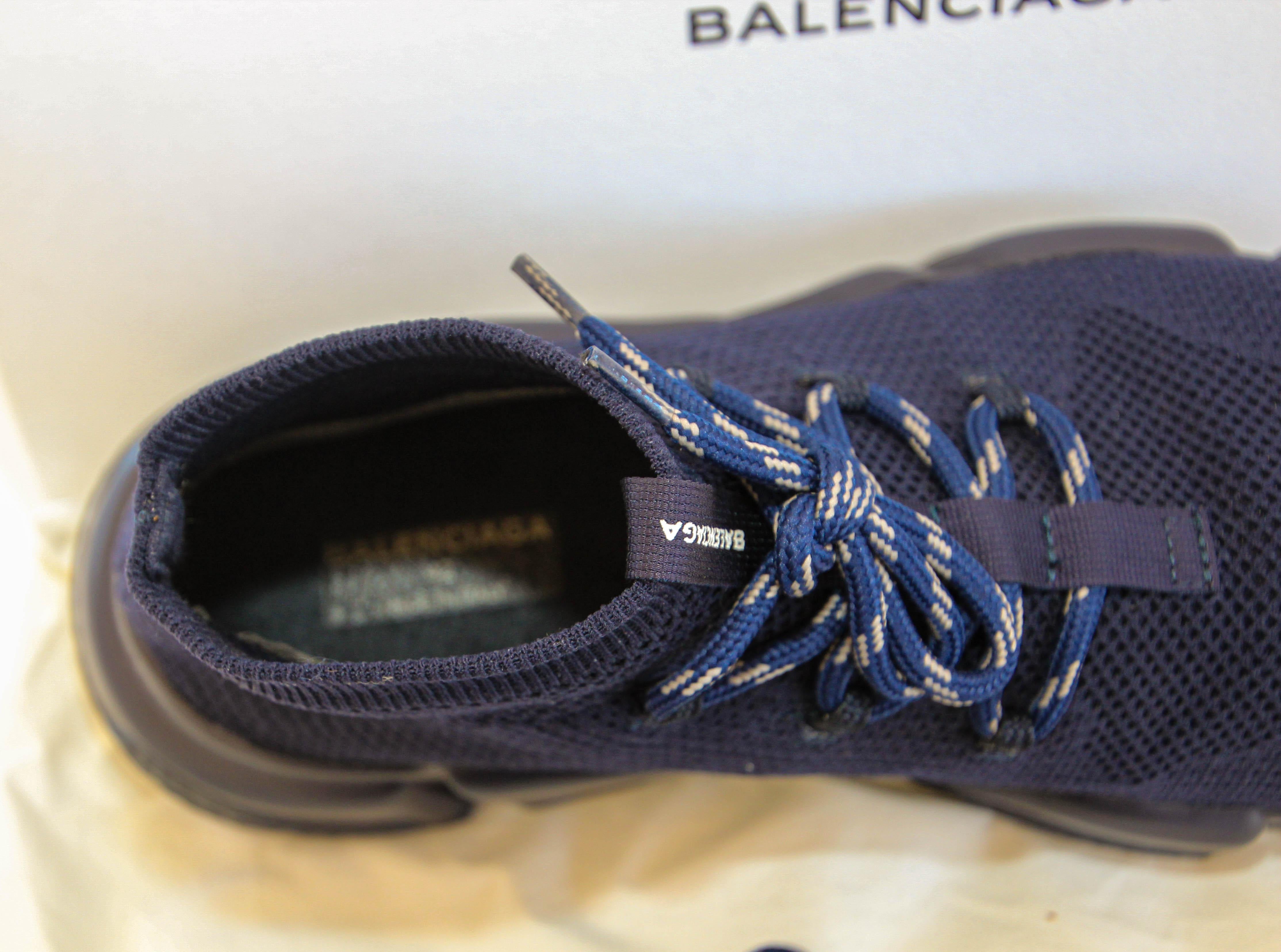 Balenciaga Men's Speed Mesh Sneakers Size 42 For Sale 5