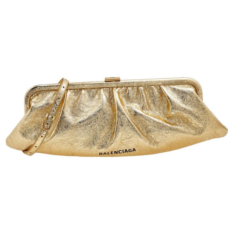 Metallic Gold Clutch Purse