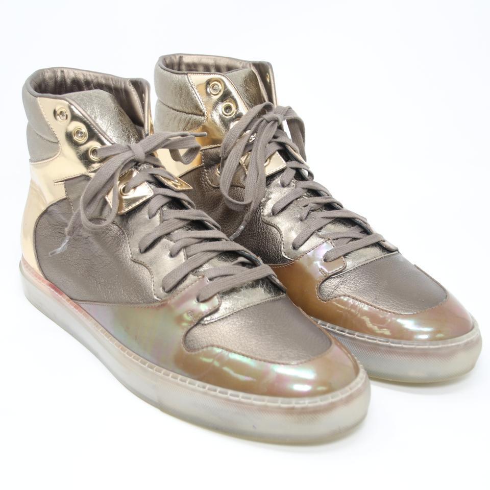 Balenciaga high top gold cheap