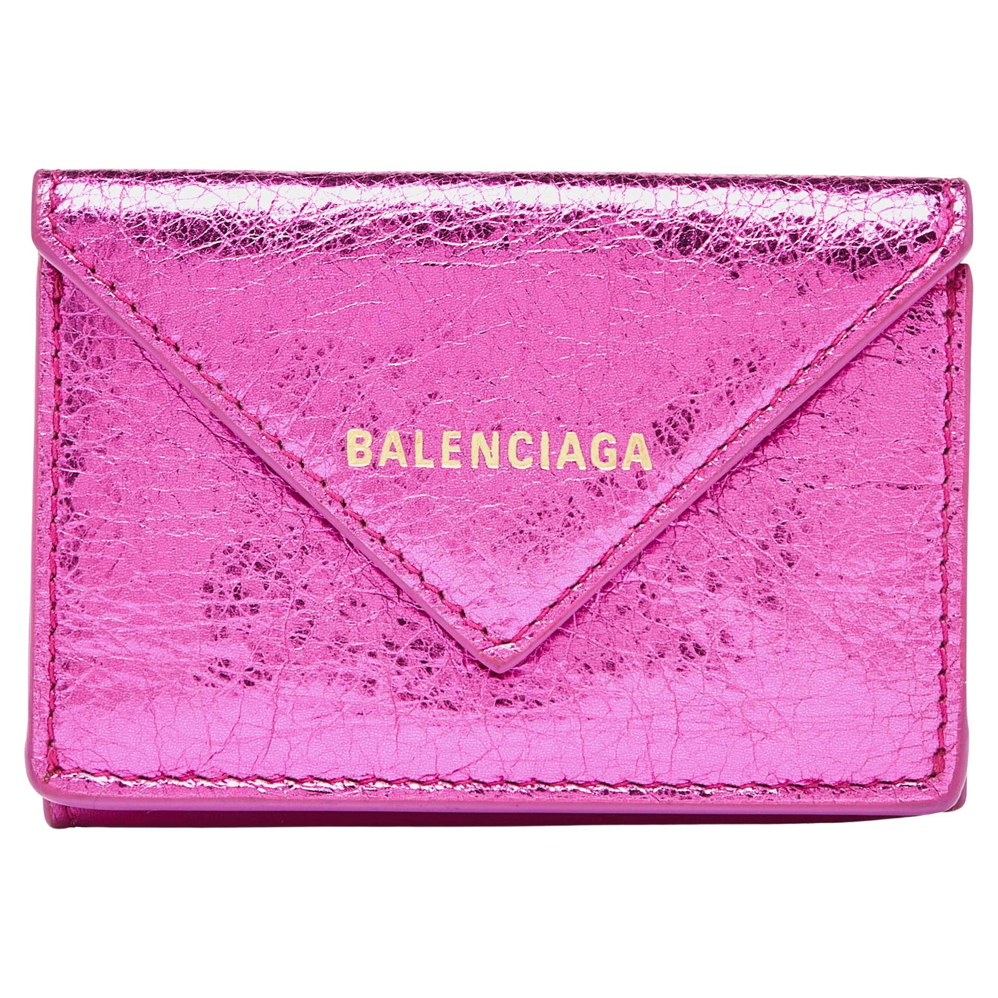 Balenciaga Papier A4 Classic Studs Bag Shearling Mini at 1stDibs