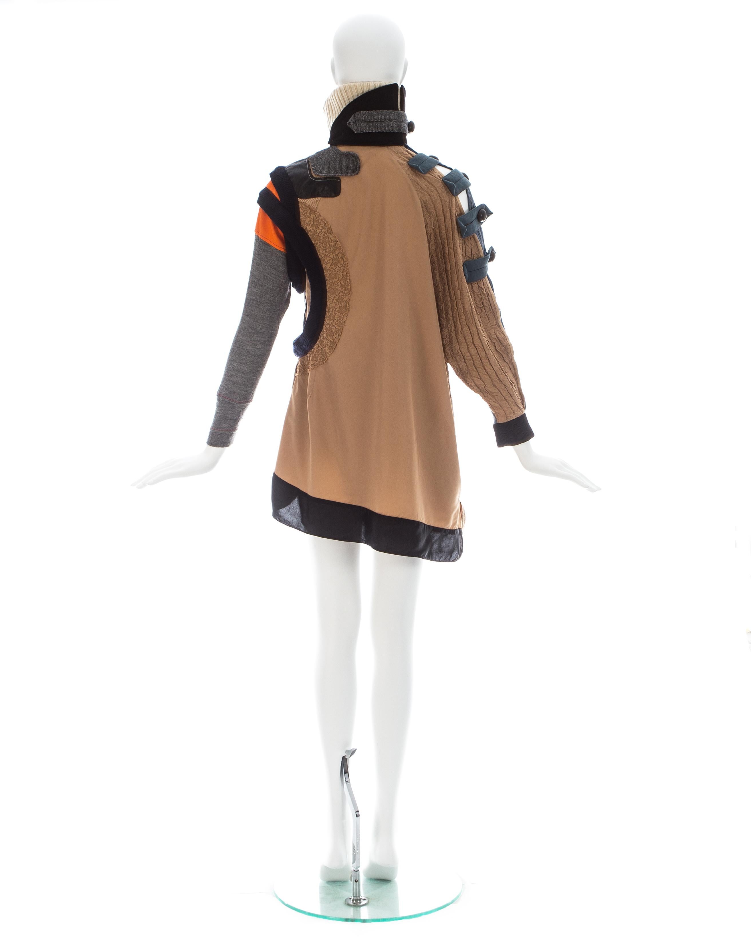 Balenciaga mixed media sports dress, ca. 2002 2