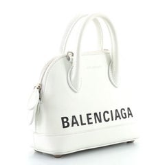 Balenciaga Model: Logo Ville Bag Leather XXS