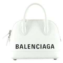 Balenciaga Model: Logo Ville Bag Leather XXS