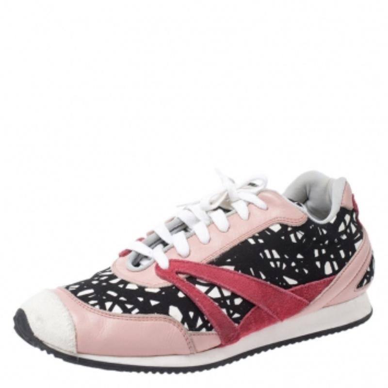 Gris Baskets Balenciaga multicolores en tissu/cuir et daim, taille 38 en vente