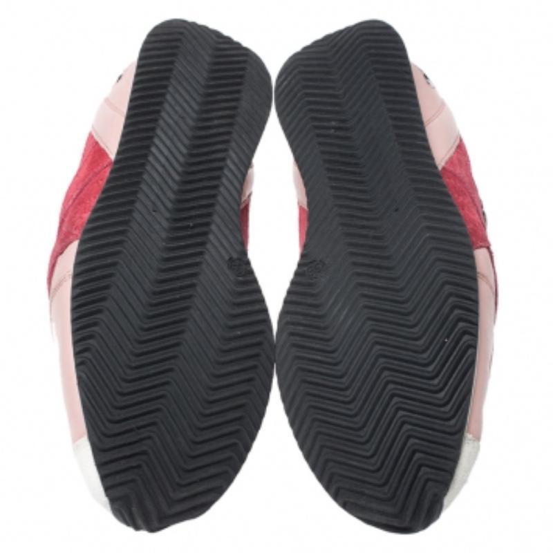 Baskets Balenciaga multicolores en tissu/cuir et daim, taille 38 en vente 2