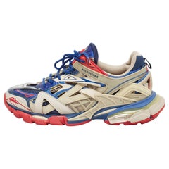 Balenciaga Multicolore Faux cuir et Mesh Track 2 Sneakers Size 44