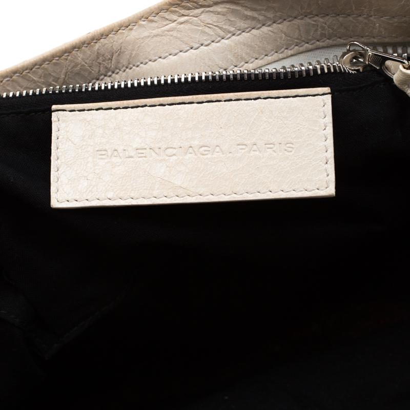 GSH City Tragetasche aus Satin und Leder mit mehrfarbigem Blumenmuster von Balenciaga 2