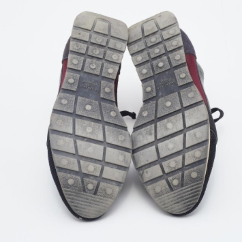 De las mujeres Balenciaga Piel Multicolor Y Malla Race Runner Low Top Sneakers Talla 39 en venta