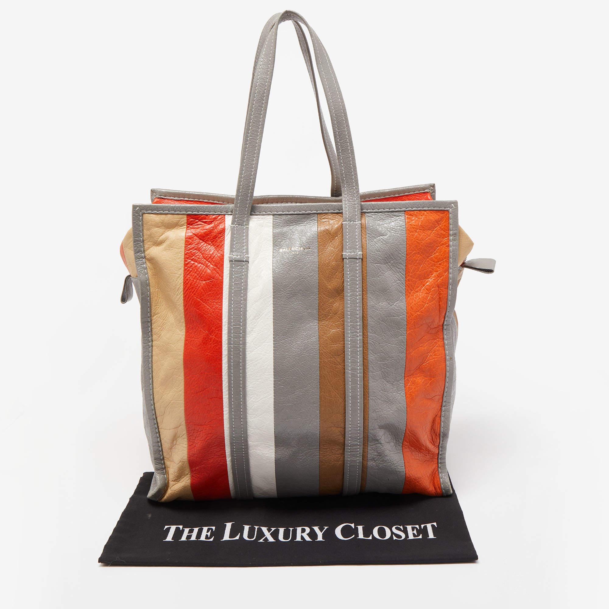 Balenciaga Multicolor Leather Medium Bazar Bag 6