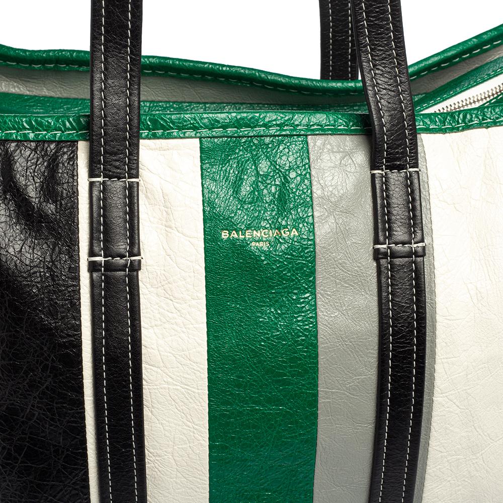 Balenciaga Multicolor Leather Medium Bazar Bag 6