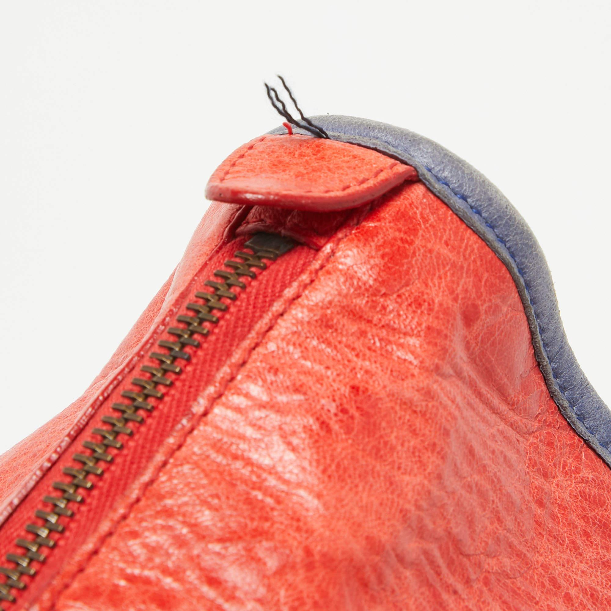 Balenciaga Multicolor Leather RH Work Tote For Sale 12