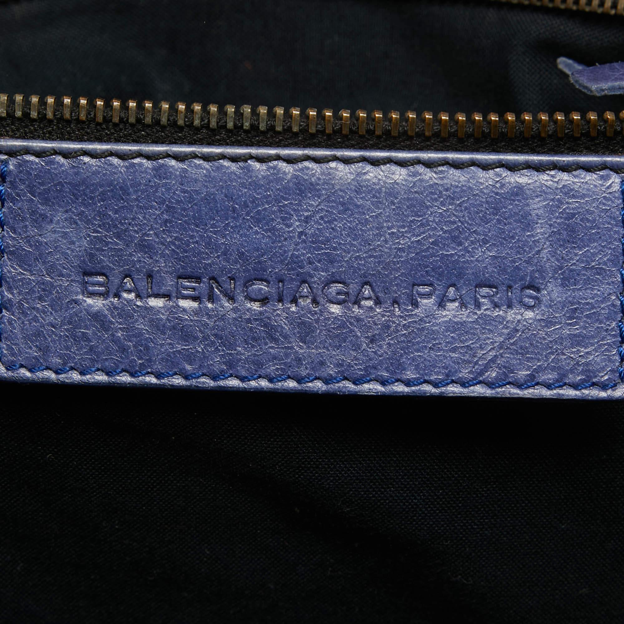 Balenciaga Multicolor Leather RH Work Tote For Sale 5