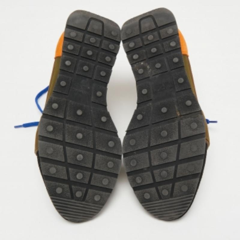 Balenciaga - Baskets de course en cuir et maille multicolore, taille 37 Bon état - En vente à Dubai, Al Qouz 2