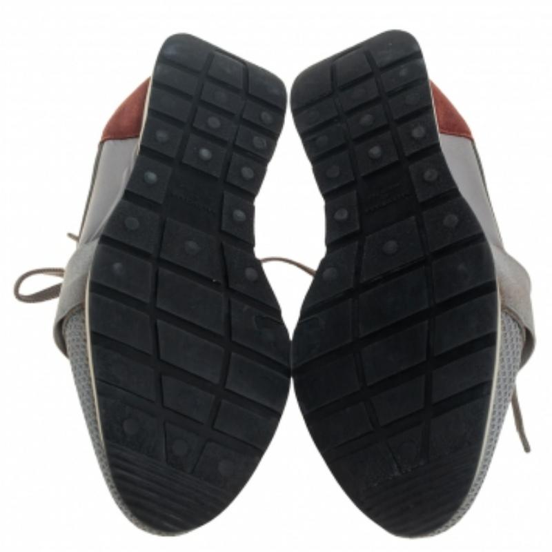 Women's Balenciaga Multicolor Mesh And Leather Race Runner Sneakers Size 40 For Sale