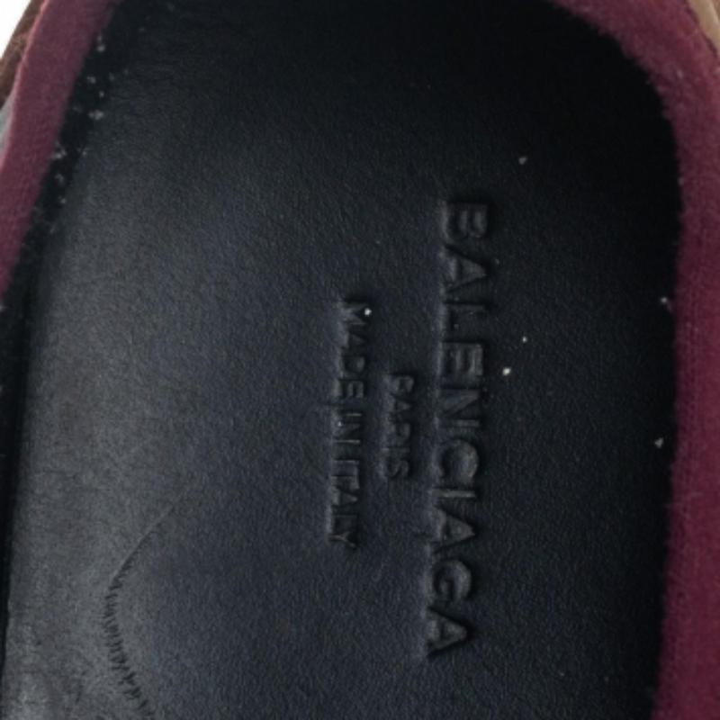 Balenciaga Multicolor Mesh And Leather Race Runner Sneakers Size 40 For Sale 1