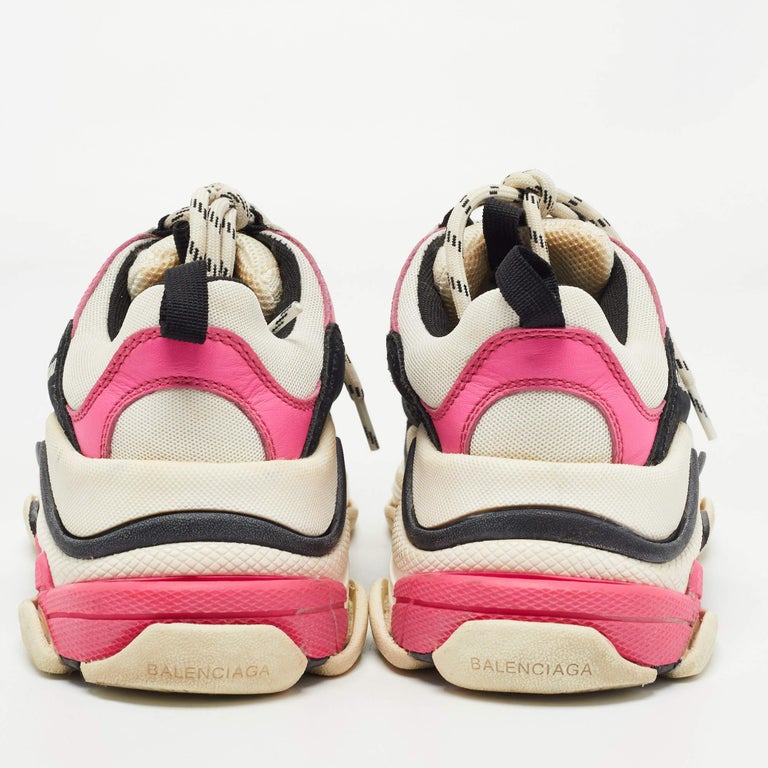 balenciaga multicolor triple s sneakers