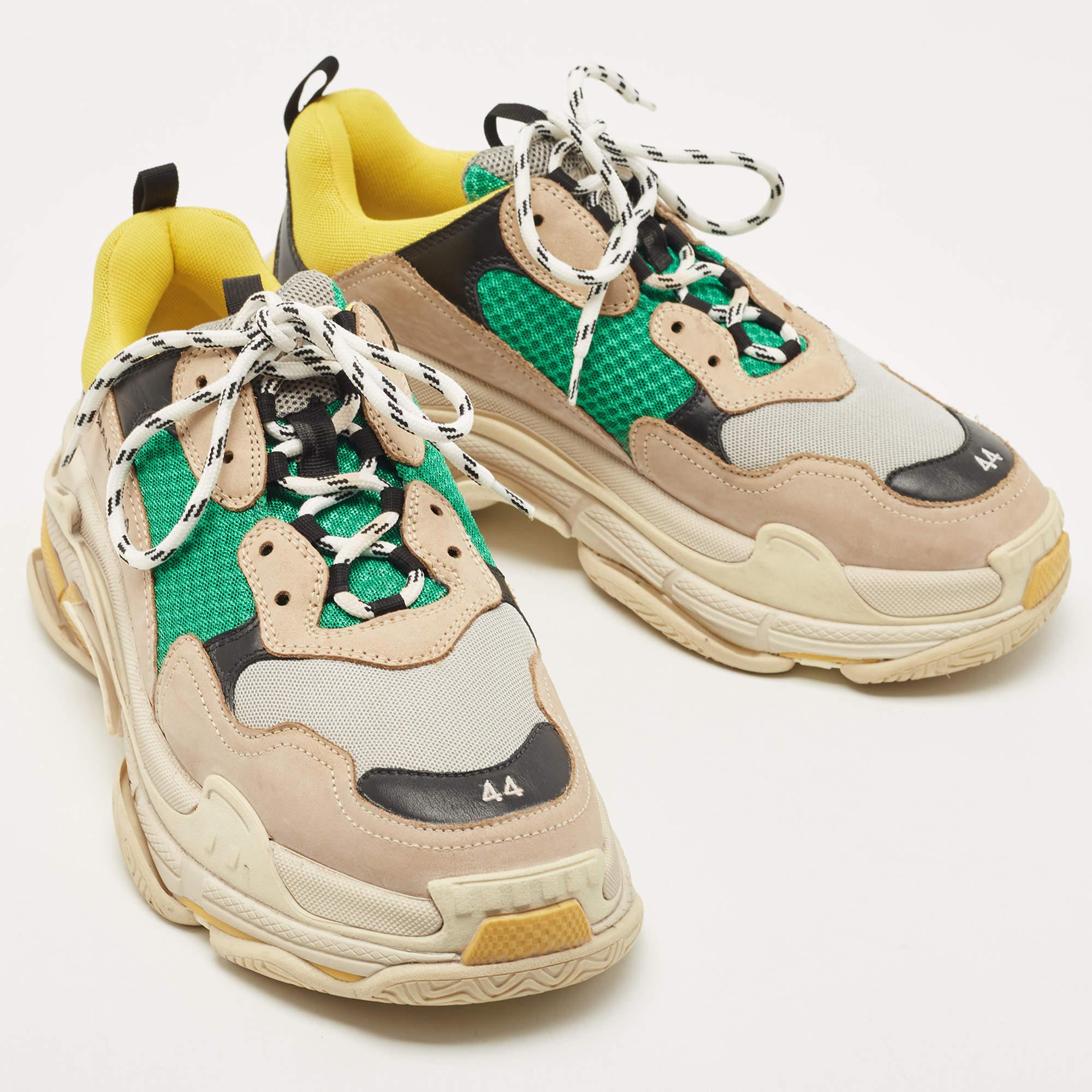 Balenciaga Multicolor Fabric Chunky Sneakers main image 0