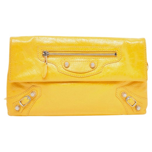 Louis Vuitton Vanilla Epi Leather Demi Lune Pochette Bag at 1stDibs