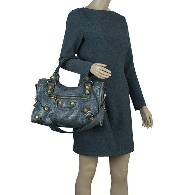 balenciaga tote bag green