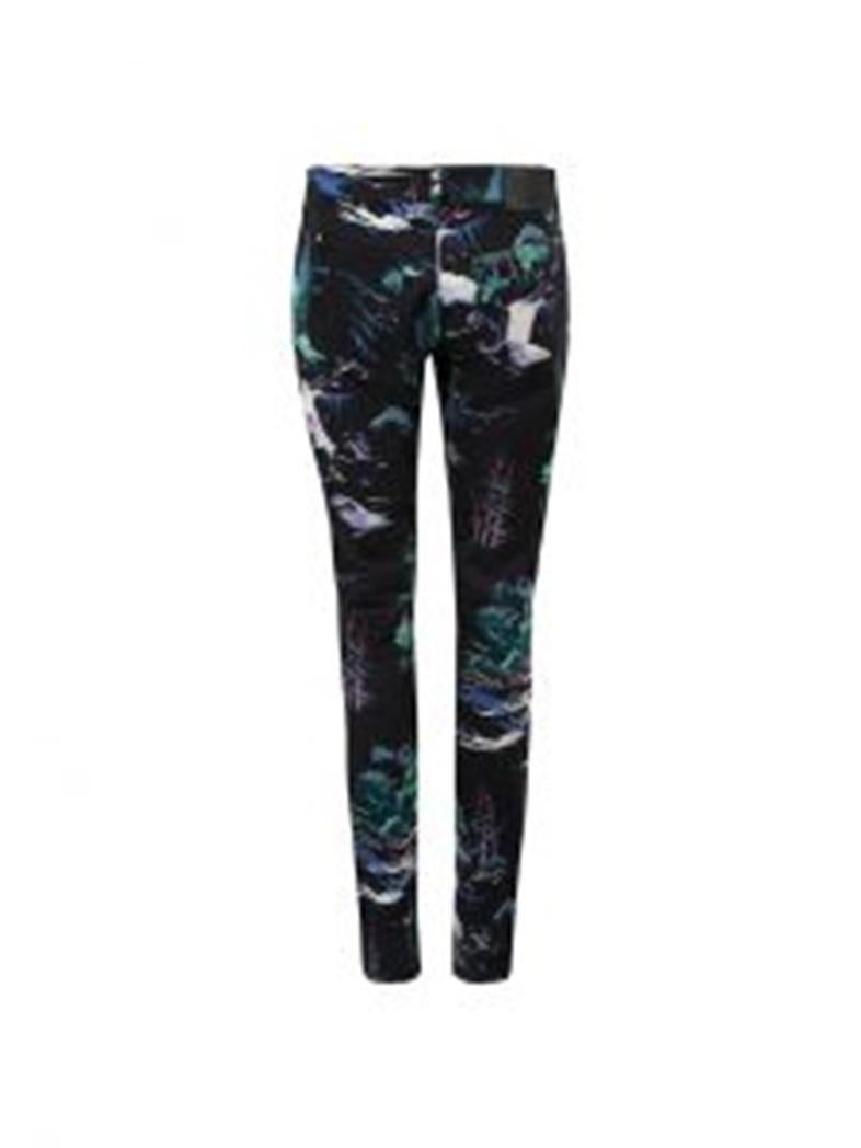 Balenciaga Nature Print Skinny Fit Jeans Size L In Excellent Condition For Sale In London, GB
