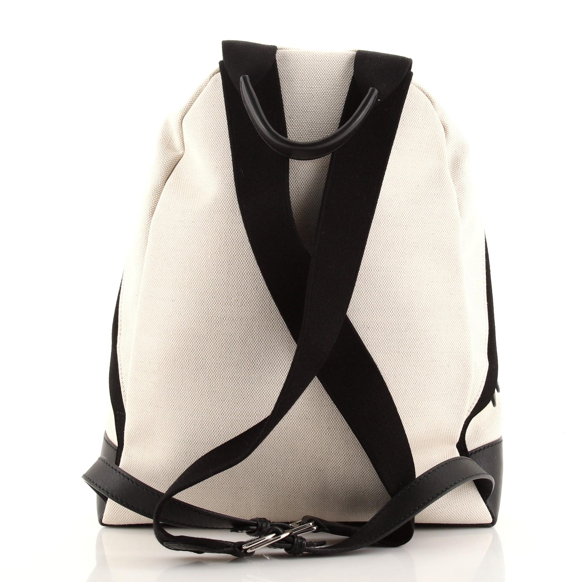balenciaga canvas backpack