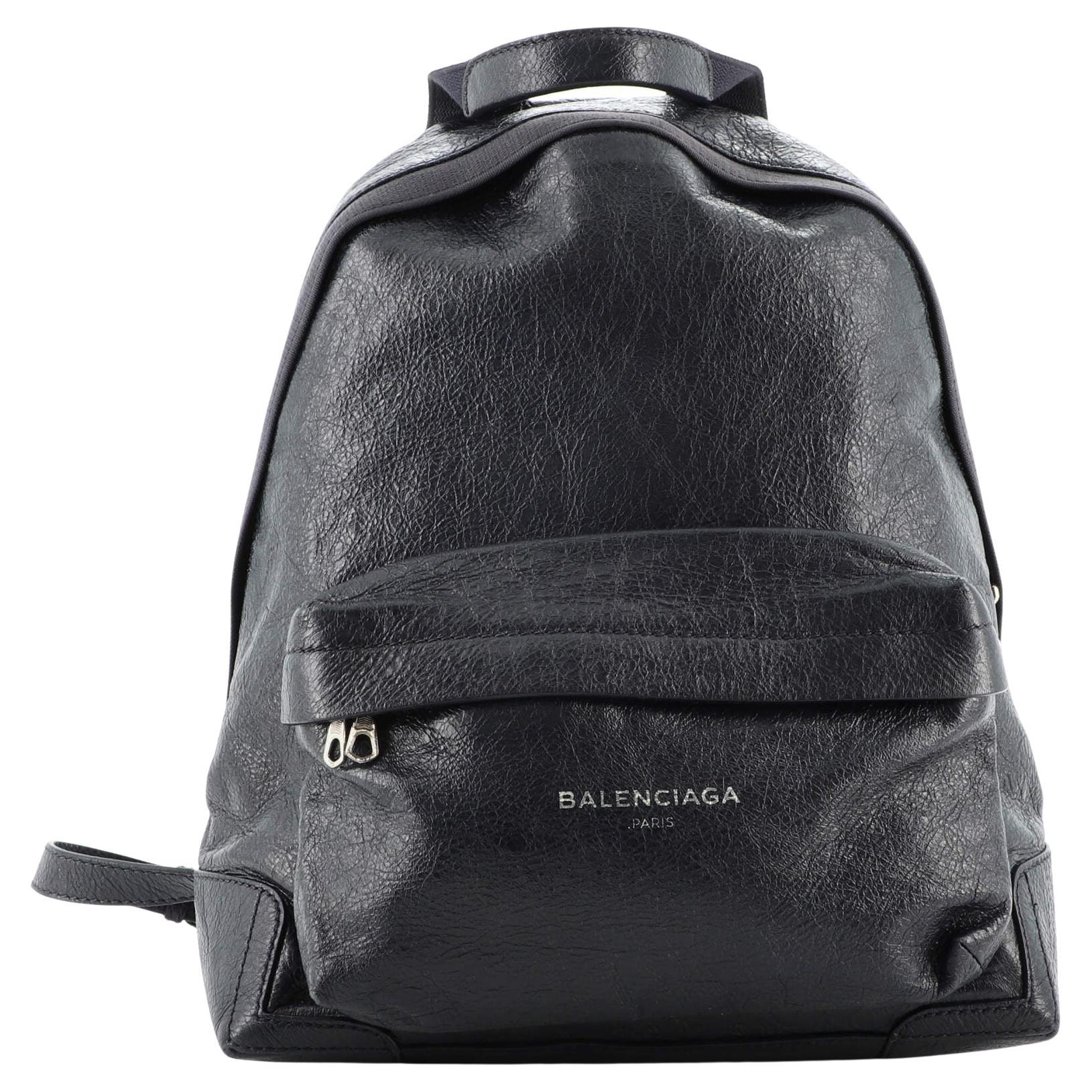 Balenciaga Navy Backpack Leather For Sale at 1stDibs