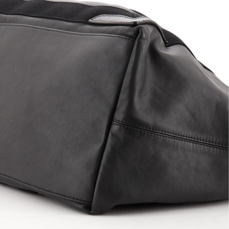 Balenciaga Navy Cabas Leather Medium In Good Condition In NY, NY