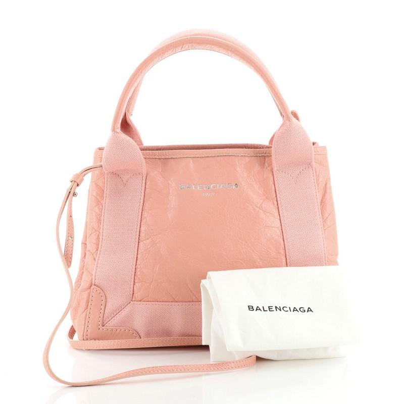 Balenciaga cabas leather discount