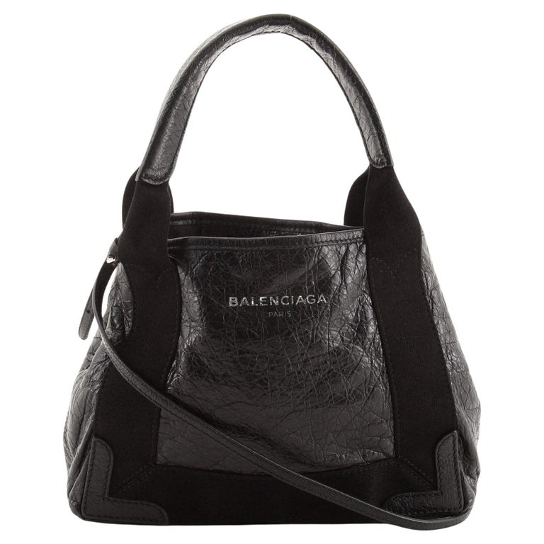 navy cabas xs balenciaga