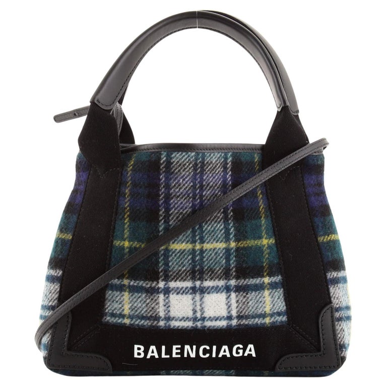 navy cabas xs balenciaga