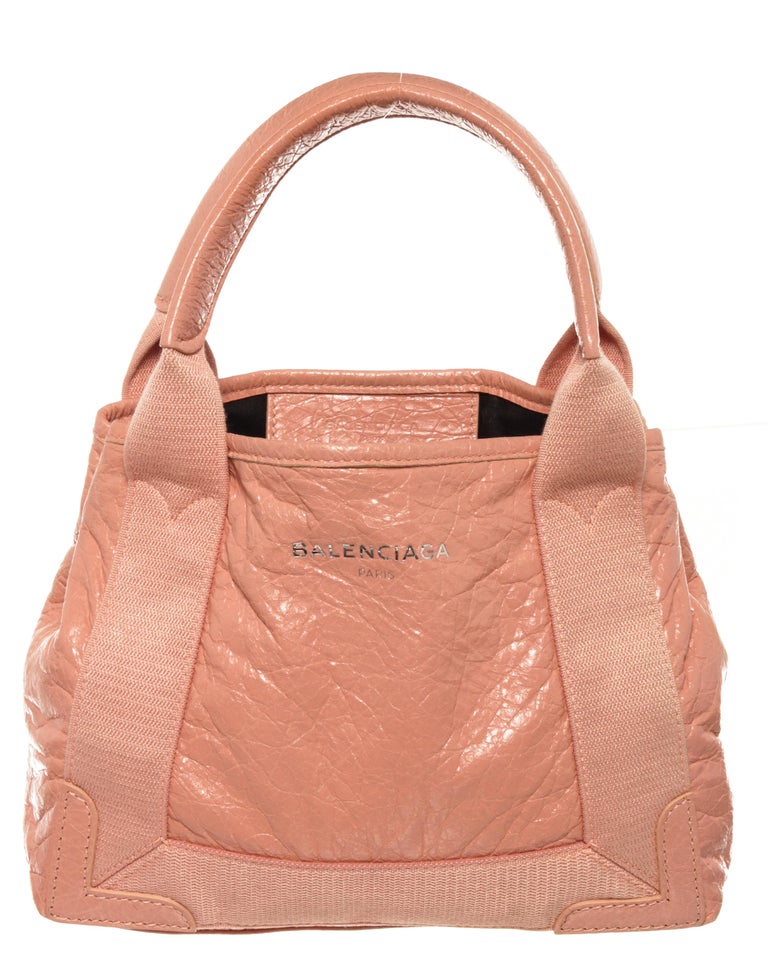 navy cabas xs balenciaga