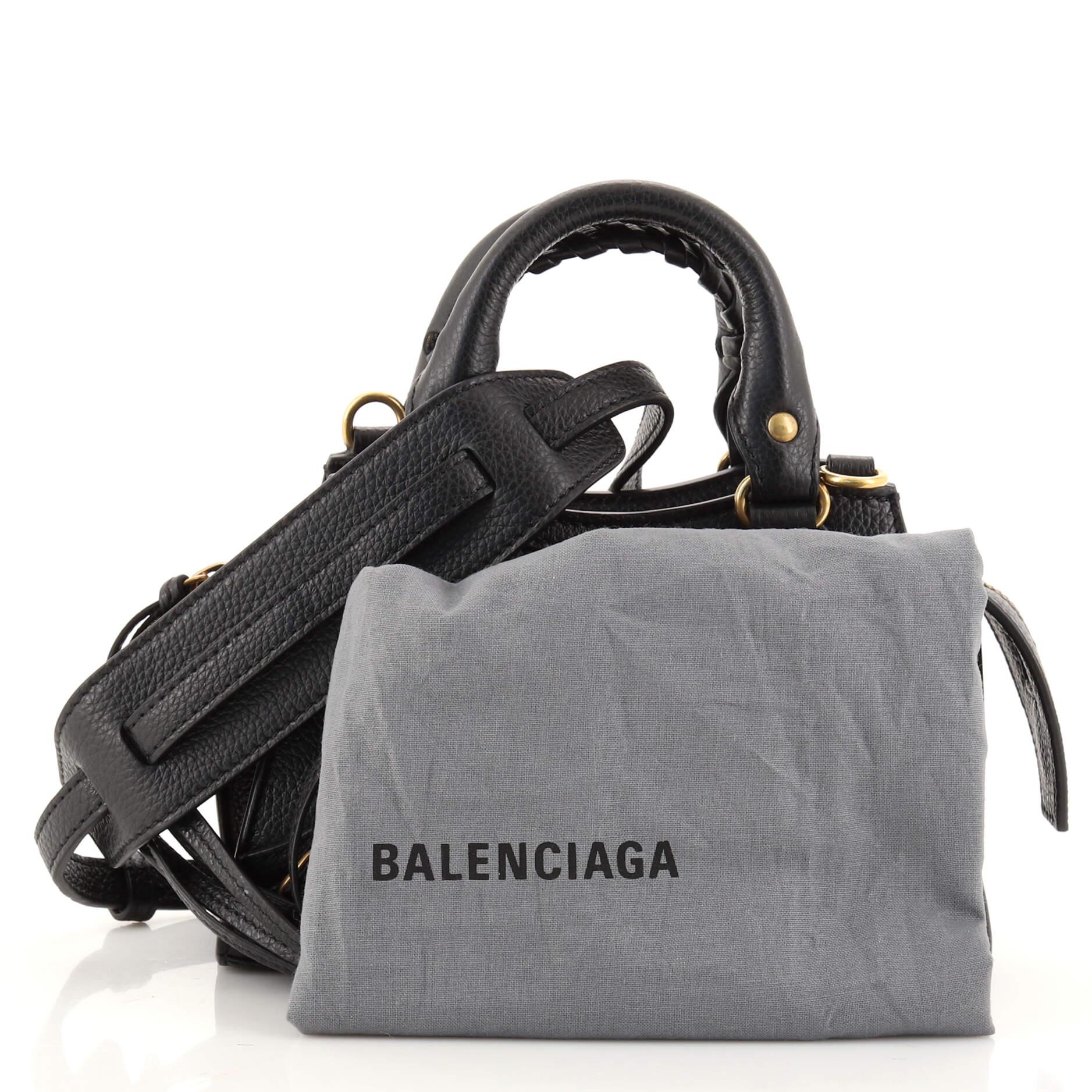 Balenciaga X Gucci GG Supreme Beige Ebony Monogram Neo Classic City Bag at  1stDibs