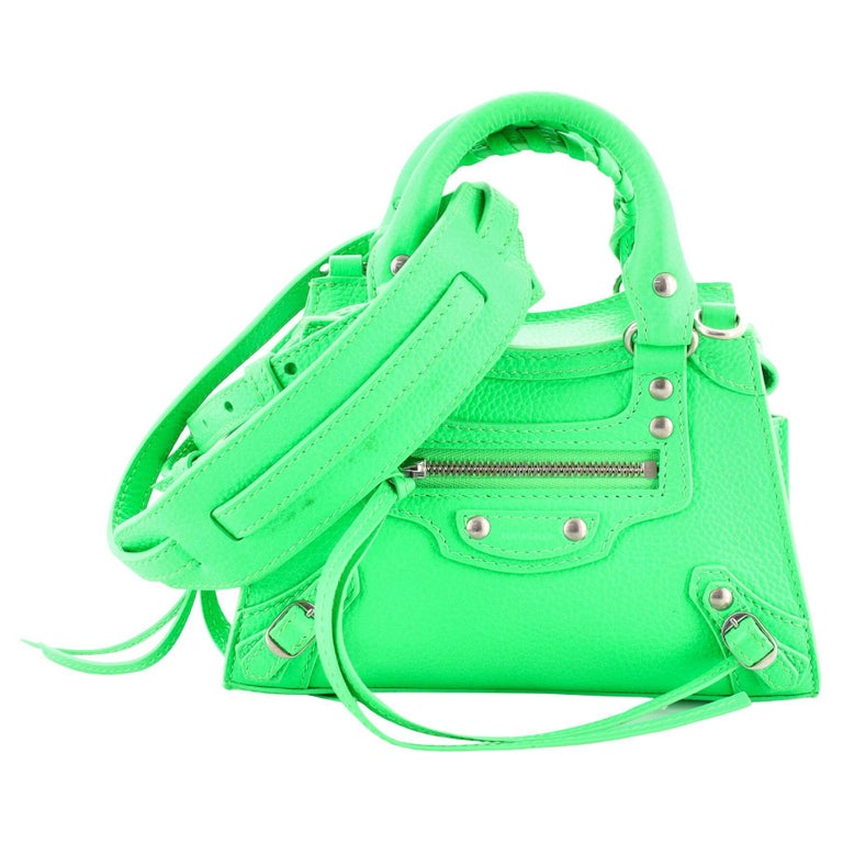 Balenciaga Neo Classic City Bag Leather Nano For Sale at 1stDibs